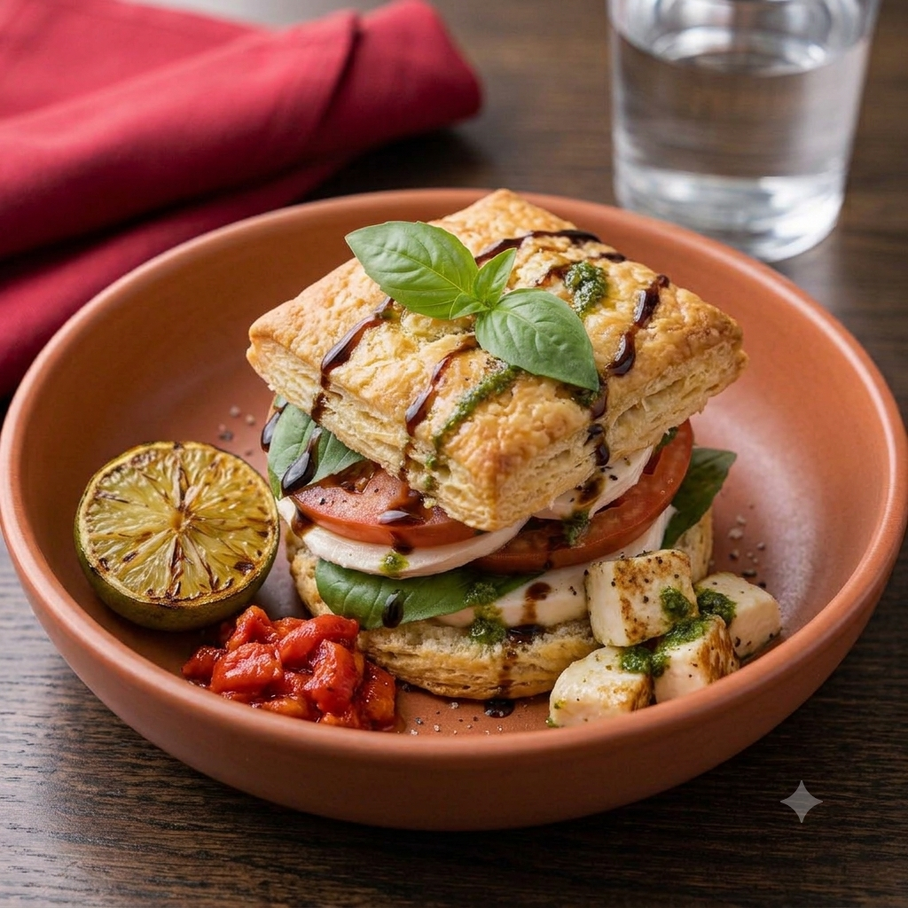 Caprese Biscuit