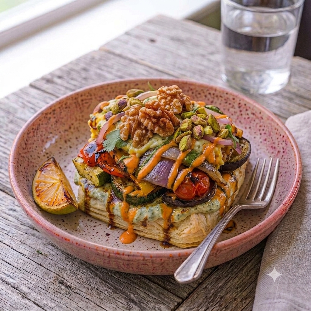 Hummus & Roasted Veg