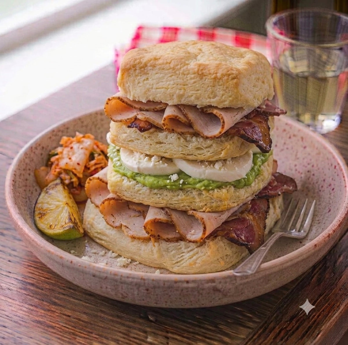 Turkey Club Biscuit