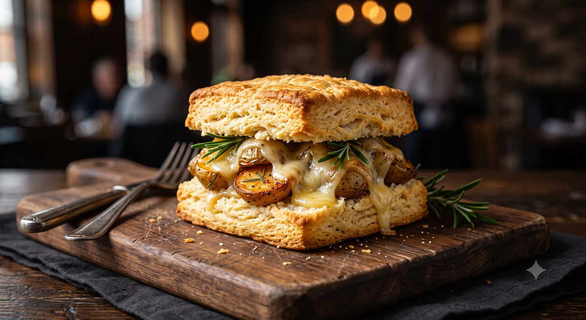 Bang Bang Shrimp Biscuit