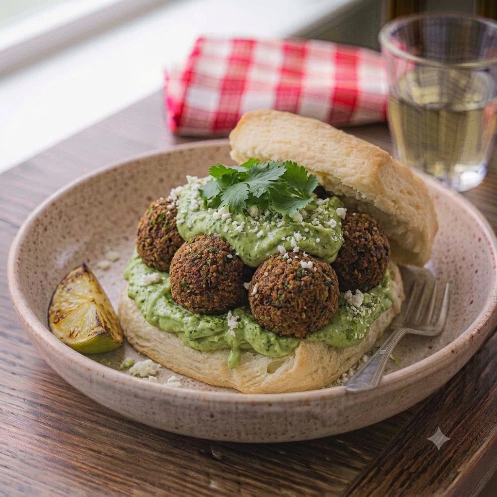 Falafel Biscuit