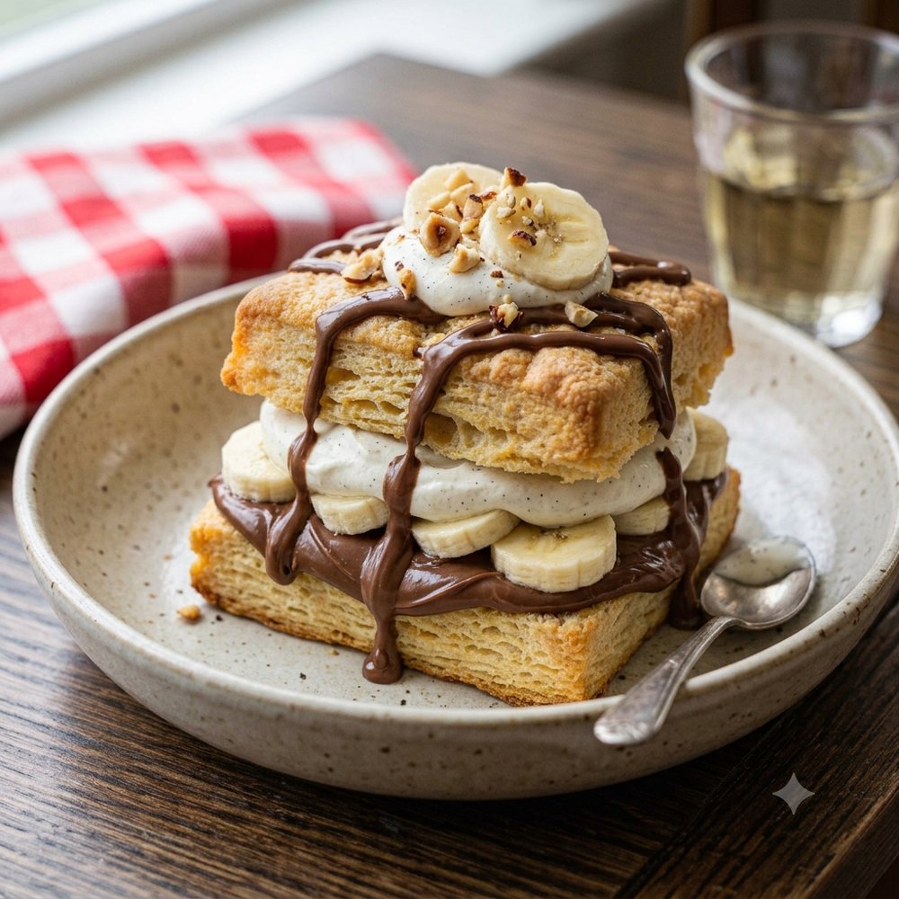 Banana Nutella Crêpe-Style