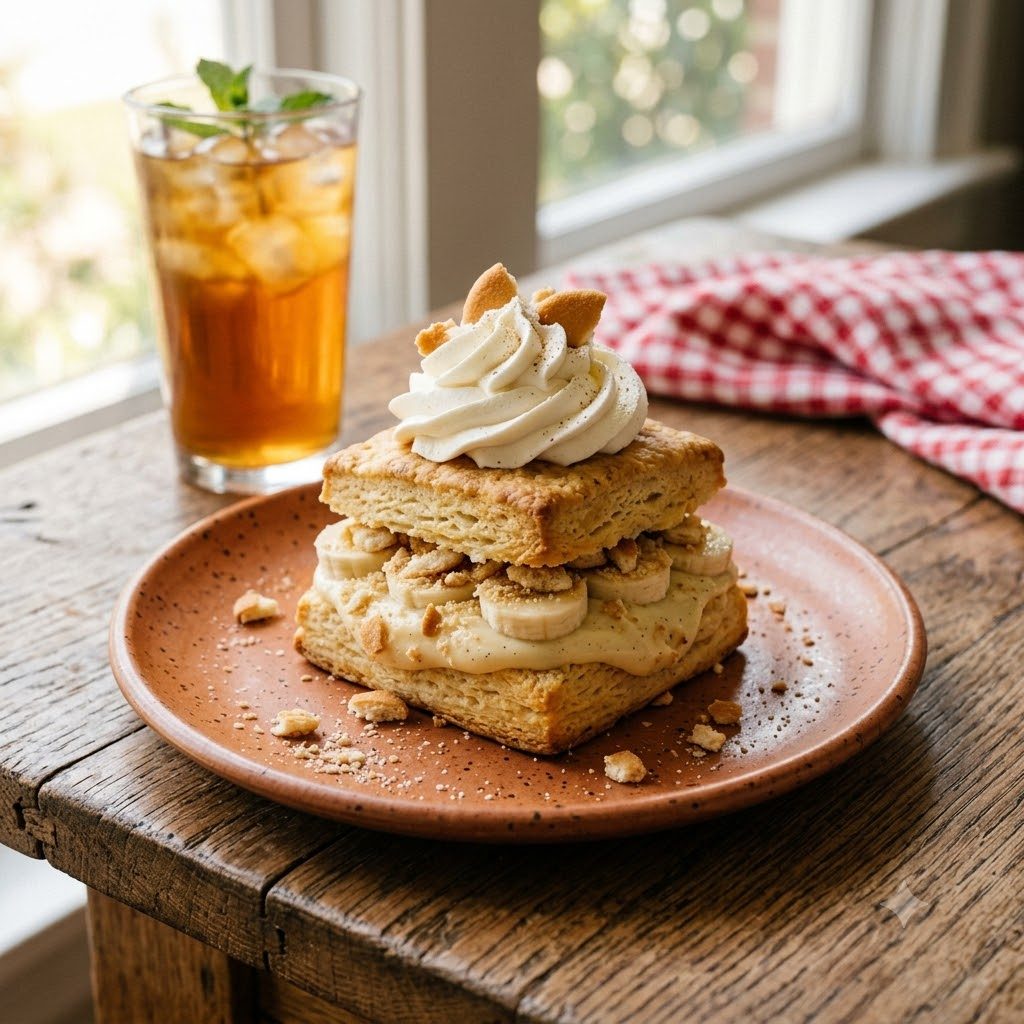 Banana Pudding Biscuit