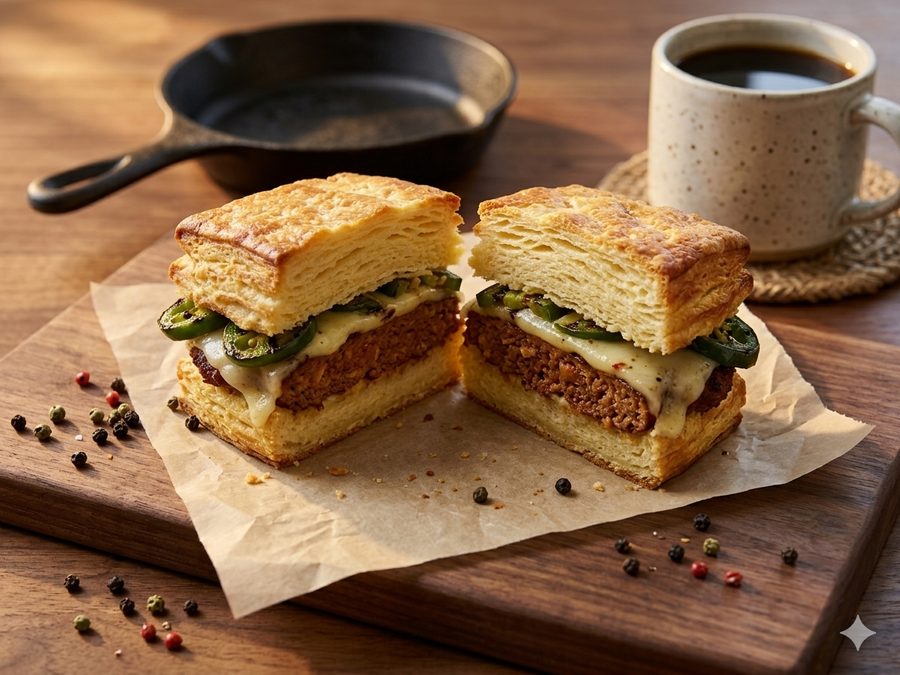 Chorizo Breakfast Sandwich