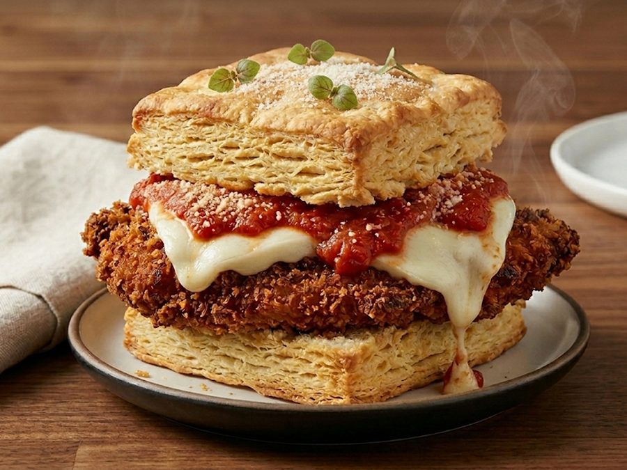 Chicken Parm Biscuit