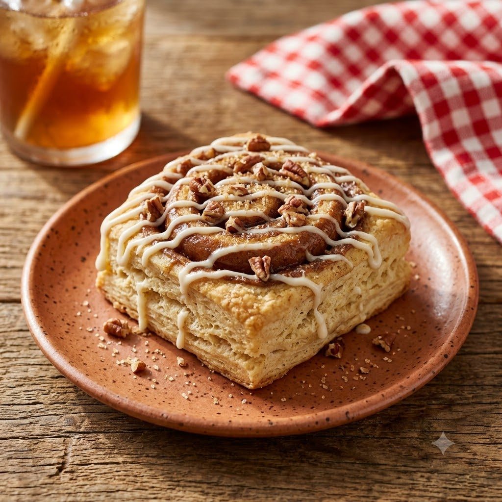 Cinnamon Roll Biscuit