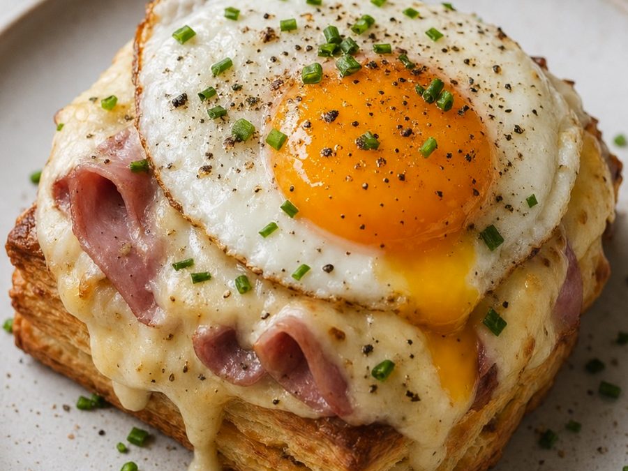 Croque Madame Biscuit