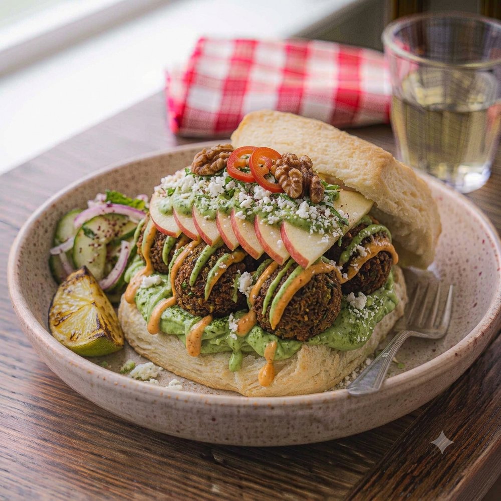 Falafel Biscuit