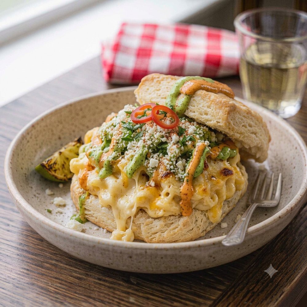 Mac & Cheese Biscuit