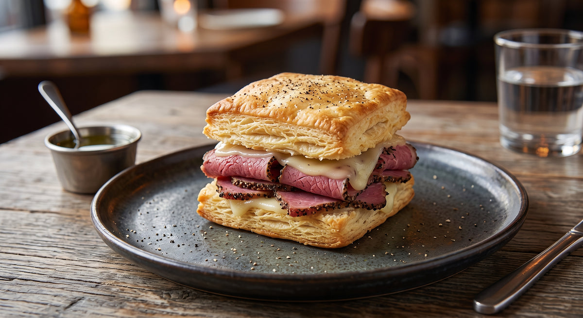 Pastrami on Biscuit