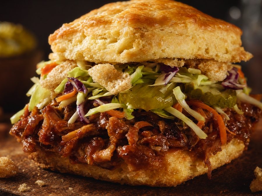 Pulled Pork Biscuit