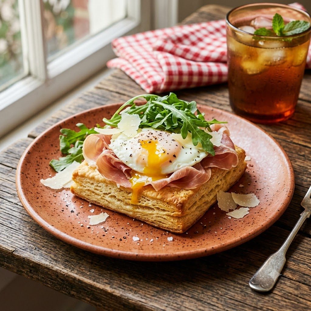Soft Egg & Parm Brunch