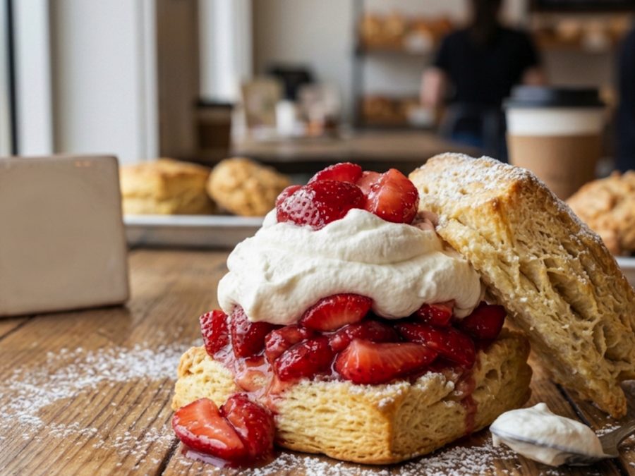Strawberry Shortcake Biscuit