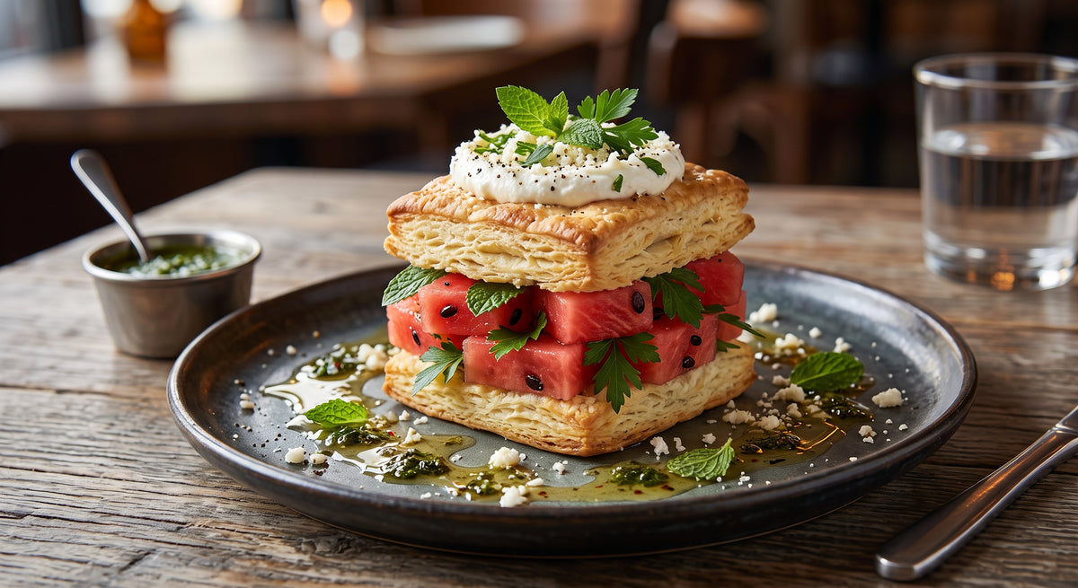 Whipped Feta & Watermelon