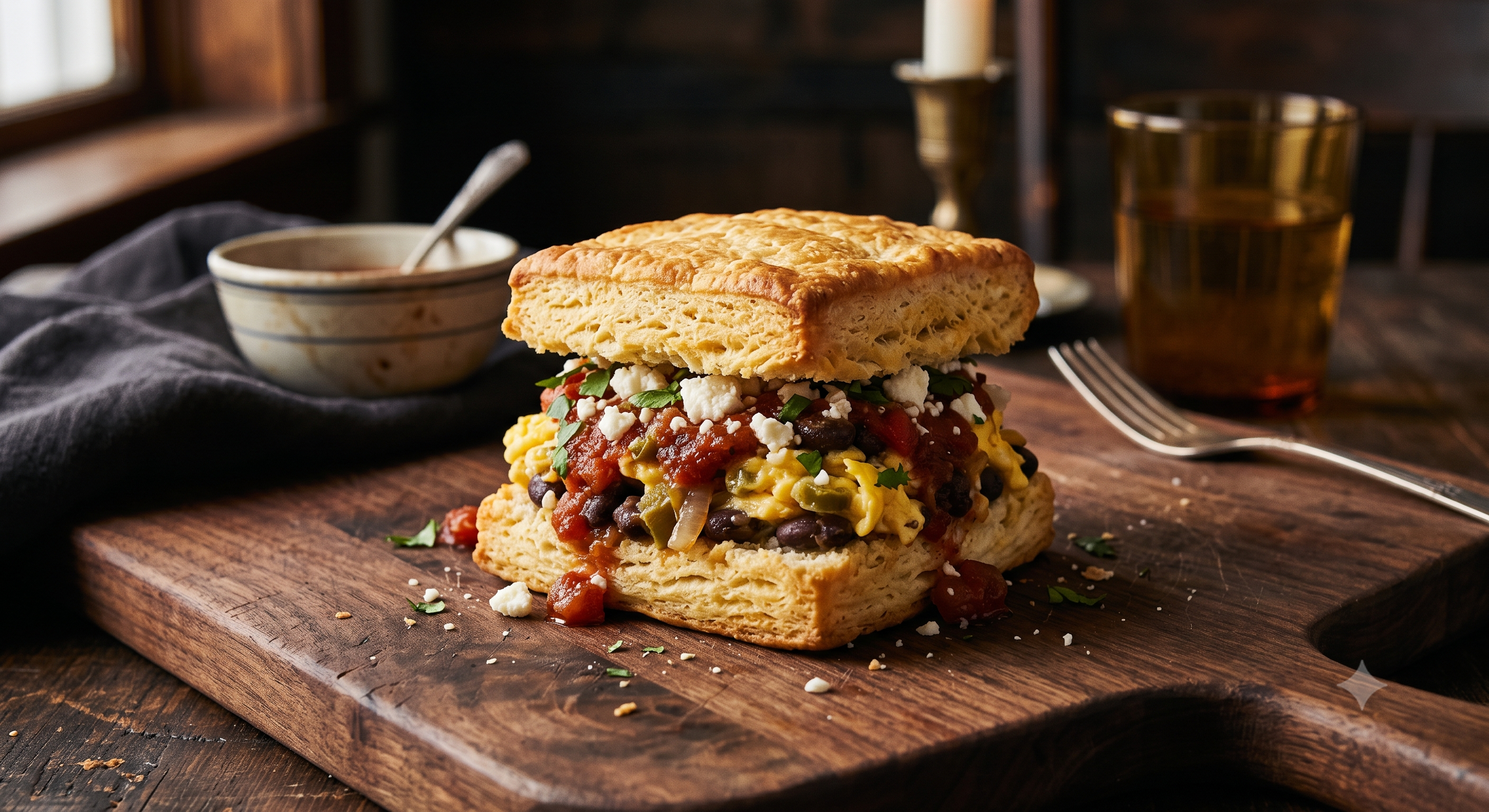 Chicken Milanese Biscuit