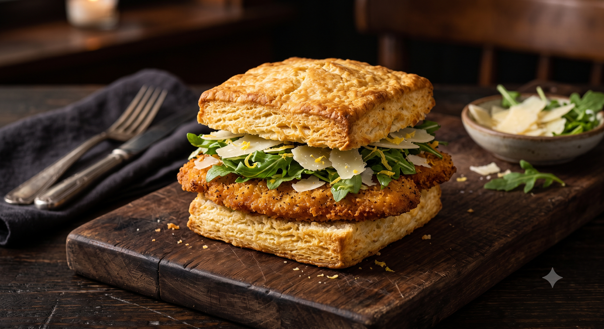 Chicken Milanese Biscuit