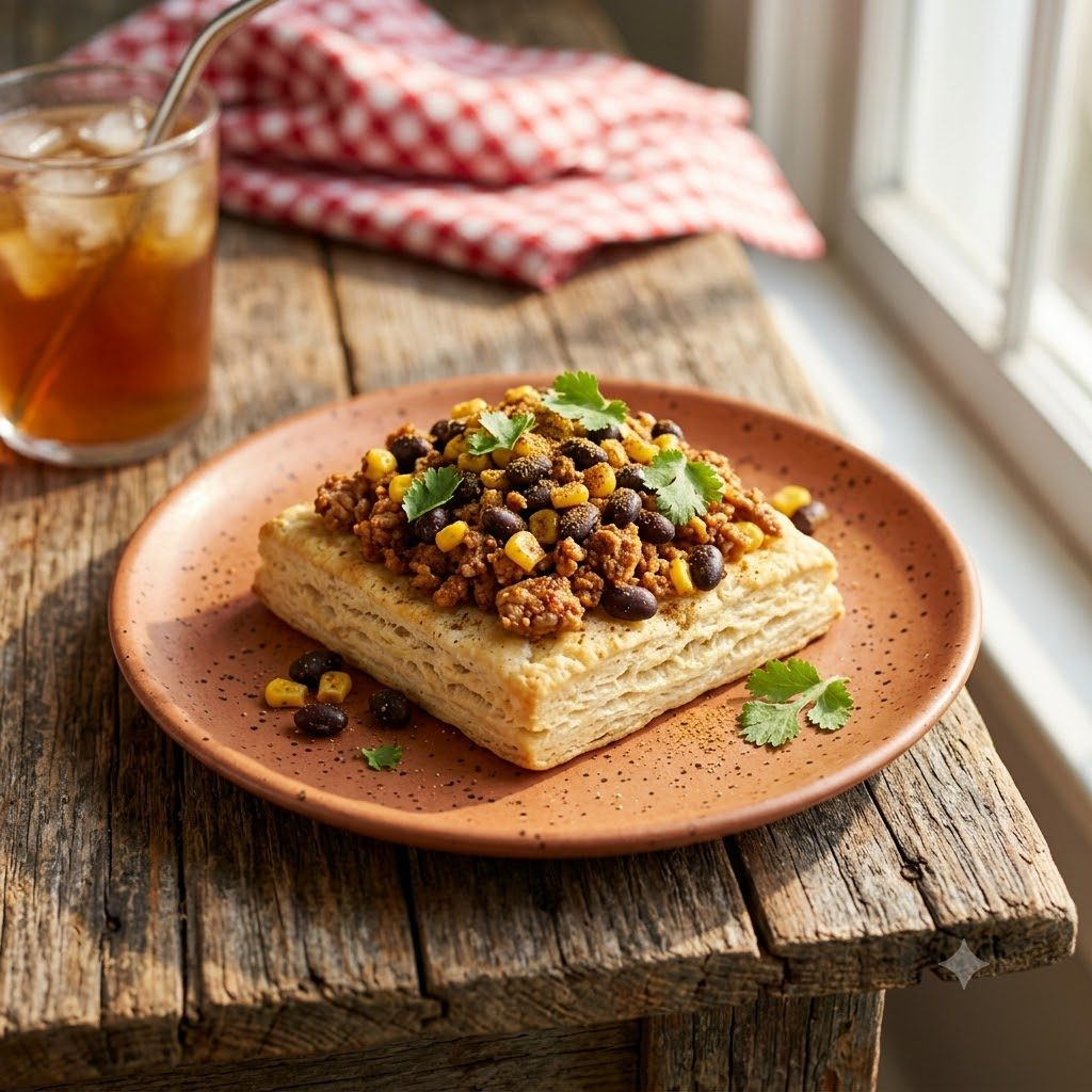 Turkey Taco Biscuit